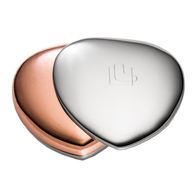 Lunavit Power Heart Duo - Magnetherz aus Edelstahl und Kupfer